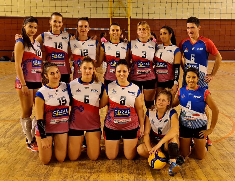 photo de l'équipe des prénationales féminines du svbc