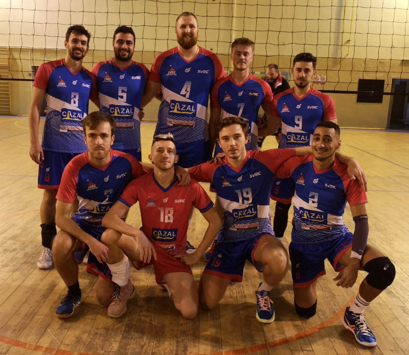 photo de l'équipe des prénationales garçons du svbc