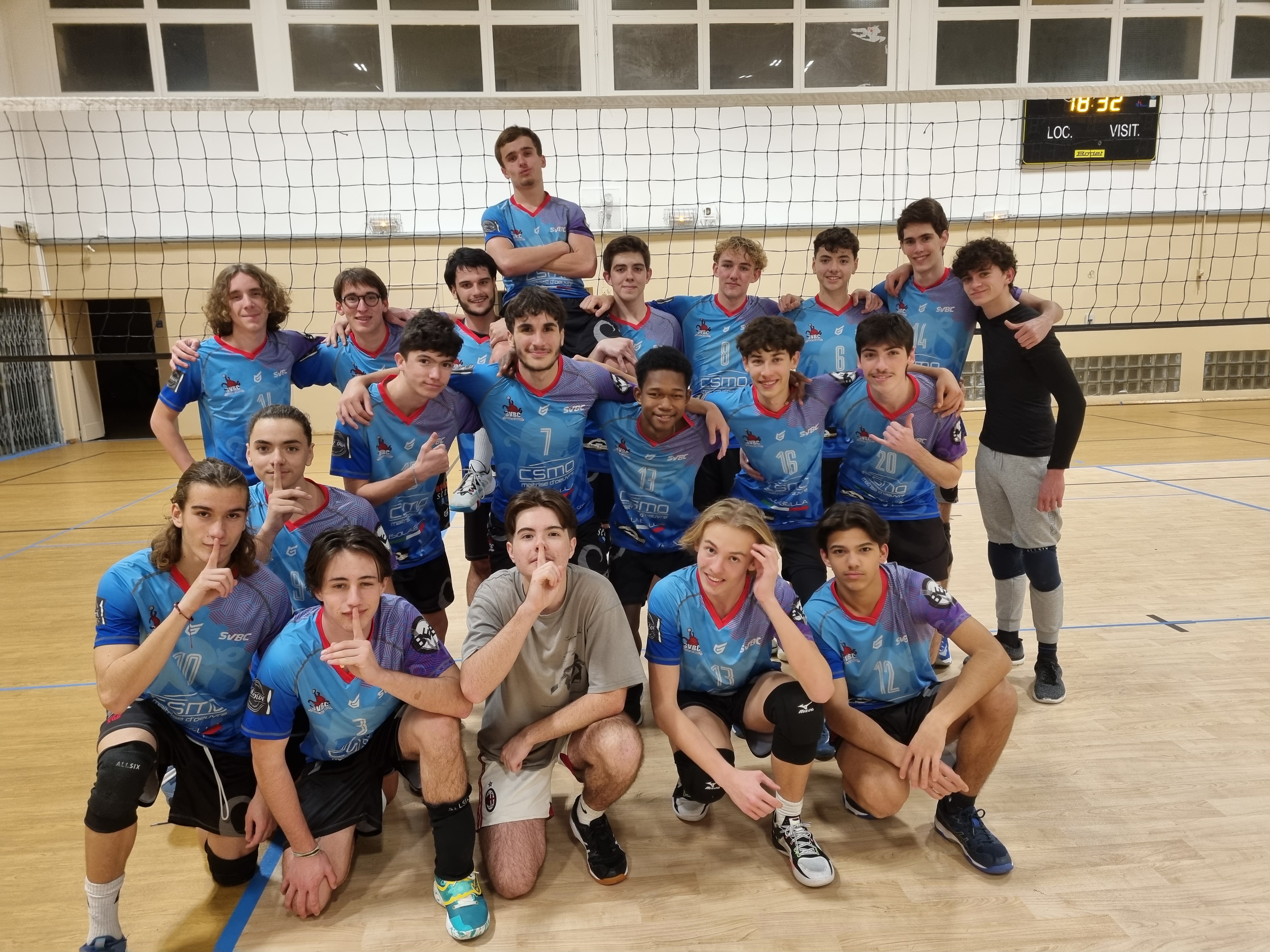 Photo d'équipe absente 